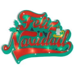 Northlight 18" Lighted 'Feliz Navidad' Christmas Window Silhouette -Northlight GUEST 00f65e59 3aa3 4a7b 8789 96c934111d3e