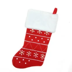 Northlight 19" Red And White Embroidered Snowflake Cuffed Christmas Stocking 5 Northlight 19" Red And White Embroidered Snowflake Cuffed Christmas Stocking -Northlight GUEST 018ce519 9bf2 4130 98d1 e0df58e743ae