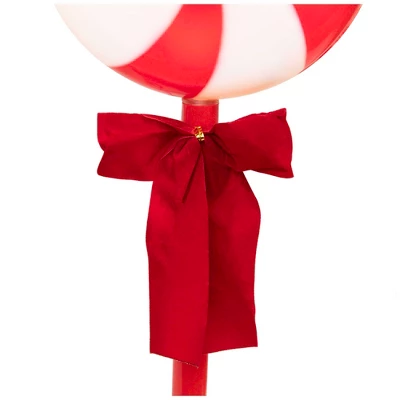 Northlight Lighted Peppermint Candy Christmas Outdoor Pathway Markers -16" - Set Of 3 8 Northlight Lighted Peppermint Candy Christmas Outdoor Pathway Markers -16" - Set Of 3 - Image 6