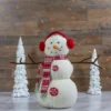 Northlight Plush Snowman With Button Snowflakes And Earmuffs Christmas Decoration - 21.5" - -Northlight GUEST 02f2752e 69e1 4f05 bc1c ad8c34a558b2