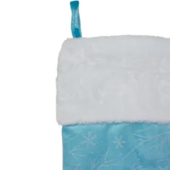 Northlight 21" Blue And White Glitter Snowflake Christmas Stocking -Northlight GUEST 0388b002 01da 48ba 8d01 beb90132e80c