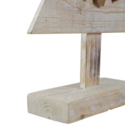 Northlight Wooden Tree "Merry And Bright" Christmas Decoration - 23" - Gold And Red -Northlight GUEST 03dede08 1951 402b be55 dd0598054380