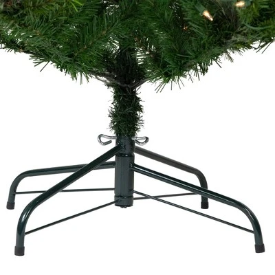 Northlight Pre-Lit Medium Mixed Cashmere Pine Artificial Christmas Tree - 6.5' - Clear Lights 6 Northlight Pre-Lit Medium Mixed Cashmere Pine Artificial Christmas Tree - 6.5' - Clear Lights - Image 4