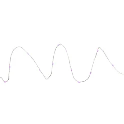 Northlight 50-Count Purple LED Micro Fairy Christmas Lights - 16ft, Copper Wire -Northlight GUEST 05334114 2697 4761 b357 b66f94f748ad