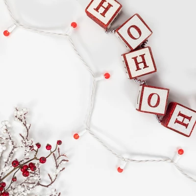 Northlight LED G12 Berry Christmas Lights - Red - 16' White Wire -50 Ct 4 Northlight LED G12 Berry Christmas Lights - Red - 16' White Wire -50 Ct - Image 2