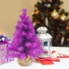 Northlight Pine Christmas Tree In Natural Jute Base - 18" - Boysenberry Purple - Unlit 2 Northlight Pine Christmas Tree In Natural Jute Base - 18" - Boysenberry Purple - Unlit -Northlight GUEST 06c5e467 6df5 4044 b772 9cb66dfc166d