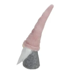 Northlight 11" Pink And Gray Standing Gnome Christmas Decoration -Northlight GUEST 075e5ce5 76b2 4dcb 8dac 249eeefe0a9b