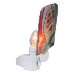 Northlight 4" Red And Blue Santa Glass Christmas Night Light 6 Northlight 4" Red And Blue Santa Glass Christmas Night Light -Northlight GUEST 07acccbf 6905 431f 8d10 0b44c4f1203f