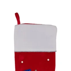 Northlight 20.5" Red And White Embroidered Snowman With Glitter Christmas Stocking 11 Northlight 20.5" Red And White Embroidered Snowman With Glitter Christmas Stocking -Northlight GUEST 0917da19 1d63 4b8b 87df 3864c1a7d095