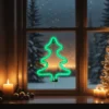 Northlight LED Christmas Tree Neon Lighted Decoration - 9.5" - Green -Northlight GUEST 0aa23ca3 74aa 409b 988d d5c18a64fa7f