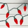 Northlight 50 Count Red LED Faceted C9 Christmas Light Set, 20.25 Ft Green Wire -Northlight GUEST 0b5924dd 387f 47b1 b4f1 17ce40ca1331