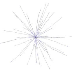 Northlight 20" LED Lighted Firework Silver Branch Christmas Decoration - Blue Lights -Northlight GUEST 0b5ae937 1425 40b2 aaa4 112920d89c25