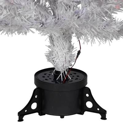 Northlight Pre-Lit Medium Color Changing Fiber Optic Artificial Christmas Tree - 4' - White - Blue LED Lights 8 Northlight Pre-Lit Medium Color Changing Fiber Optic Artificial Christmas Tree - 4' - White - Blue LED Lights - Image 6