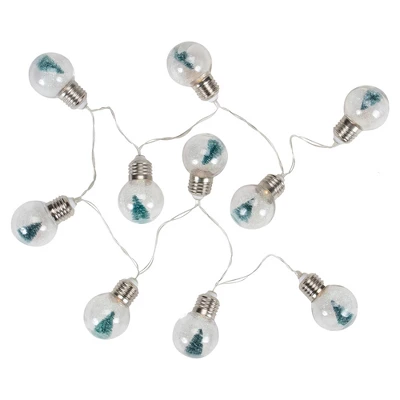 Northlight 10-Count LED Christmas Trees In Bulbs, Warm White Lights, 4.25ft Clear Wire 6 Northlight 10-Count LED Christmas Trees In Bulbs, Warm White Lights, 4.25ft Clear Wire - Image 4