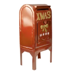 Northlight Metal Mailbox Christmas Decoration - 16" -Northlight GUEST 1090aac6 360a 4114 a124 853db0316a37