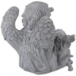 Northlight 8.25" Reading Angels With Book Outdoor Garden Statue -Northlight GUEST 12853235 dc96 41c1 860b bb1487762d34