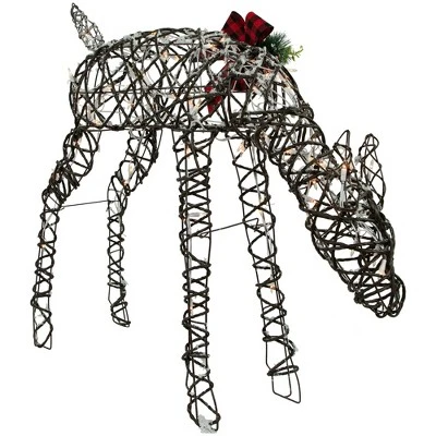 Northlight 39.75" Lighted Reindeer Christmas Decoration 10 Northlight 39.75" Lighted Reindeer Christmas Decoration - Image 8