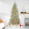 Northlight 7' Prelit Artificial Christmas Tree Metallic Sheer Champagne Tinsel - Clear Lights -Northlight GUEST 13ec7b37 27d7 4cb6 8384 0d67cb18fdd3