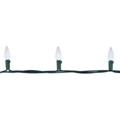 Northlight 70ct Pure White Faceted LED C6 Christmas Light Set - 23ft Green Wire 9 Northlight 70ct Pure White Faceted LED C6 Christmas Light Set - 23ft Green Wire -Northlight GUEST 14bf52fe 82fd 4aba 8675 8d86eab2c23d