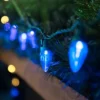 Northlight 25ct Blue LED C7 Christmas Lights - 17ft Green Wire 1 Northlight 25ct Blue LED C7 Christmas Lights - 17ft Green Wire -Northlight GUEST 14f384b3 c3f2 4ad9 85d4 b0e327b98044