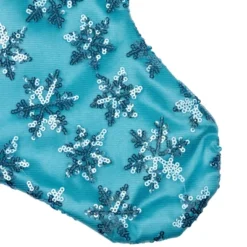 Northlight 20.5" Ice Palace Blue Sequin Snowflake Christmas Stocking With White Faux Fur Cuff 10 Northlight 20.5" Ice Palace Blue Sequin Snowflake Christmas Stocking With White Faux Fur Cuff -Northlight GUEST 183af9b0 0740 4639 b0de 5e61715b61e0