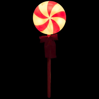 Northlight Lighted Peppermint Candy Christmas Outdoor Pathway Markers -16" - Set Of 3 9 Northlight Lighted Peppermint Candy Christmas Outdoor Pathway Markers -16" - Set Of 3 - Image 7