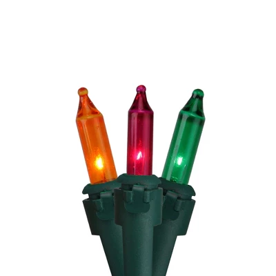 Northlight Christmas Mini Light Set - Multi-Color - 10' Green Wire - 50ct 3 Northlight Christmas Mini Light Set - Multi-Color - 10' Green Wire - 50ct
