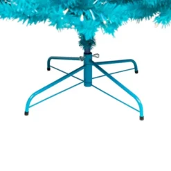 Northlight Pre-Lit Medium Pine Artificial Christmas Tree - 6' - Turquoise - Clear Lights -Northlight GUEST 1b0c9c7b 3a68 4182 80b0 eda983d8bc80
