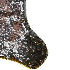 Northlight 22.75" Gold And Silver Reversible Sequined Christmas Stocking 8 Northlight 22.75" Gold And Silver Reversible Sequined Christmas Stocking -Northlight GUEST 1b5be461 a628 4f9b 9f7f 4ddfabf5e9b4