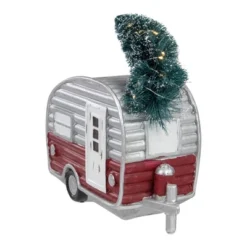 Northlight LED Lighted Camper With Pine Bough Christmas Decoration - 8.5" -Northlight GUEST 1ba8d093 b922 4a71 a055 ec223e38b504