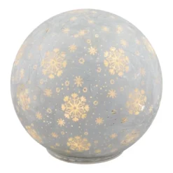 Northlight LED Lighted Snowflakes Glass Globe Christmas Decoration - 6" - White 10 Northlight LED Lighted Snowflakes Glass Globe Christmas Decoration - 6" - White -Northlight GUEST 1c07bae1 9d0b 4833 90be 8a63646ff058