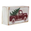 Northlight Wooden Block With Vintage Red Truck And Tree Christmas Decoration - 6" -Northlight GUEST 1e15432c adda 487f 96be f20e006c77c9