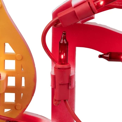 Northlight 16.5" Lighted Candles With Holly And Berry Christmas Window Silhouette 8 Northlight 16.5" Lighted Candles With Holly And Berry Christmas Window Silhouette - Image 6