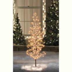 Northlight 6' Pre-Lit LED Brown Artificial Christmas Tree With Icicle Lights- Clear Lights 9 Northlight 6' Pre-Lit LED Brown Artificial Christmas Tree With Icicle Lights- Clear Lights -Northlight GUEST 1f0dcf6c df34 4437 bf75 cb7bb193bdcf