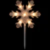 Northlight Lighted Snowflake Outdoor Christmas Pathway Markers - 14.25" - Set Of 5 -Northlight GUEST 1fb51939 b600 4560 8368 a633a26951b3