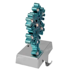 Northlight LED Lighted Glitter Snowflake Christmas Stocking Holder - 7" - Blue -Northlight GUEST 1fc03458 a3f6 4a41 adb4 3e3c33ee64a9