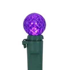 Northlight LED G12 Berry Mini Christmas Lights - Purple - 15.9' - Green Wire - 50ct -Northlight GUEST 208f737c ac51 4b85 b4d3 f0c1955923d9