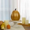 Northlight 9.75" Gold And Orange Greek Key Textured Autumn Pumpkin Tabletop Decoration 1 Northlight 9.75" Gold And Orange Greek Key Textured Autumn Pumpkin Tabletop Decoration -Northlight GUEST 216d6b9a ac03 4d7e a608 d2bde9845e5b