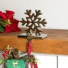 Northlight Snowflake Metal Christmas Stocking Holder - 5" -Northlight GUEST 22401fbb 19a1 452a bc0b ccb868ed8d0d