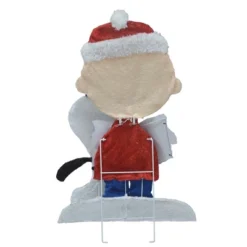 Northlight LED Lighted Peanuts Charlie Brown And Snoopy Caroling Outdoor Christmas Decoration - 32" -Northlight GUEST 232792dc dabe 42be 8b51 11ba0ccc92ac