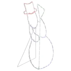 Northlight 28" Lighted Standing Snowman Silhouette Outdoor Christmas Decoration -Northlight GUEST 2471fd0a ea54 4430 90de 1c47ecbb95a0