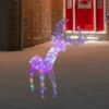 Northlight LED Color Changing Commercial Grade Acrylic Reindeer Outdoor Christmas Decoration - 46.5" -Northlight GUEST 25382116 2b3f 44d5 b09e 0c5891d02c69