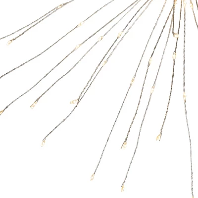 Northlight 20" LED Lighted Firework Green Branch Christmas Decoration - Warm White And Red Lights 6 Northlight 20" LED Lighted Firework Green Branch Christmas Decoration - Warm White And Red Lights - Image 4