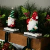 Northlight Santa Gnomes Christmas Stocking Holders - 6.25" - Set Of 2 -Northlight GUEST 25c529d3 ac44 4347 8450 6df9fadc9cf0
