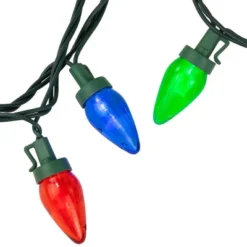 Northlight 25ct C7 LED String Lights Multi-Color - 16' Green Wire -Northlight GUEST 27daf789 0364 423f b628 8c6f14ff355e