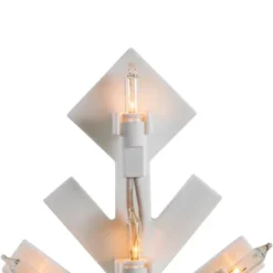Northlight 15.5" White Lighted Snowflake Christmas Outdoor Window Silhouette -Northlight GUEST 27eb2fbb a736 4d24 8508 800949bf077d