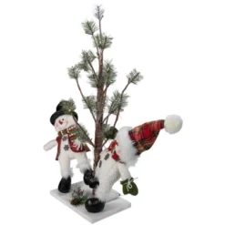 Northlight LED Lighted Snowmen Friends With Pine Tree Christmas Decoration - 34" 7 Northlight LED Lighted Snowmen Friends With Pine Tree Christmas Decoration - 34" -Northlight GUEST 284b0e56 b05e 45a0 93aa 92bc90817efe