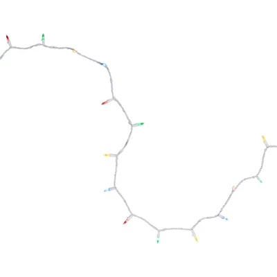 Northlight LED Mini Christmas Light Set - Multi-Color - 11.25' White Wire - 35ct 5 Northlight LED Mini Christmas Light Set - Multi-Color - 11.25' White Wire - 35ct - Image 3