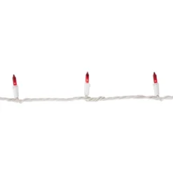Northlight Mini Icicle Incandescent Christmas Lights - Red And Clear - 5.75' White Wire - 100ct 6 Northlight Mini Icicle Incandescent Christmas Lights - Red And Clear - 5.75' White Wire - 100ct -Northlight GUEST 29931844 8e13 4e98 b20a bbaae690ddfa