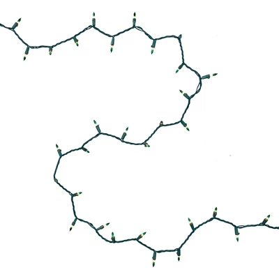 Northlight Mini Christmas Light Set - Clear With Green Tip - 10' Green Wire - 50ct 7 Northlight Mini Christmas Light Set - Clear With Green Tip - 10' Green Wire - 50ct - Image 5